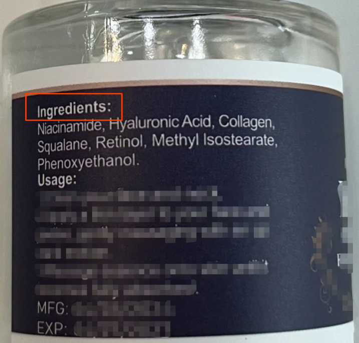 加拿大化妆品实物标签合规解读