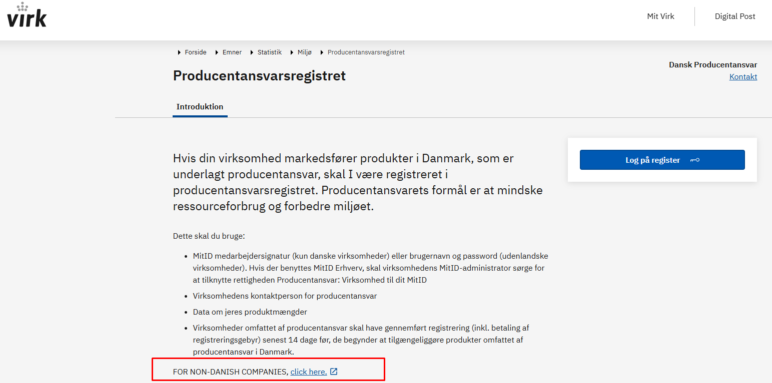 丹麦生产者责任延伸(EPR)合规