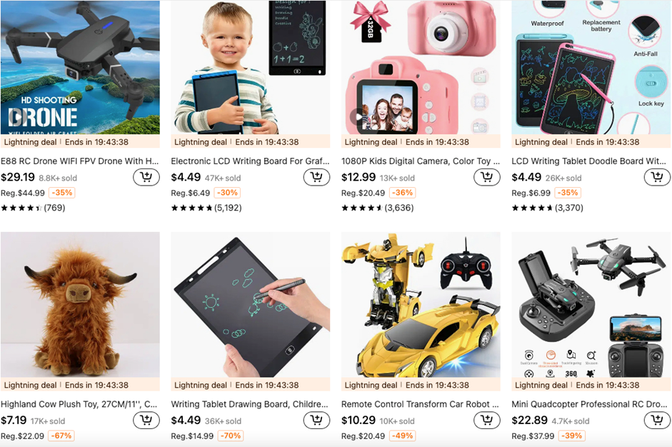 Temu玩具&游戏 爆款打造