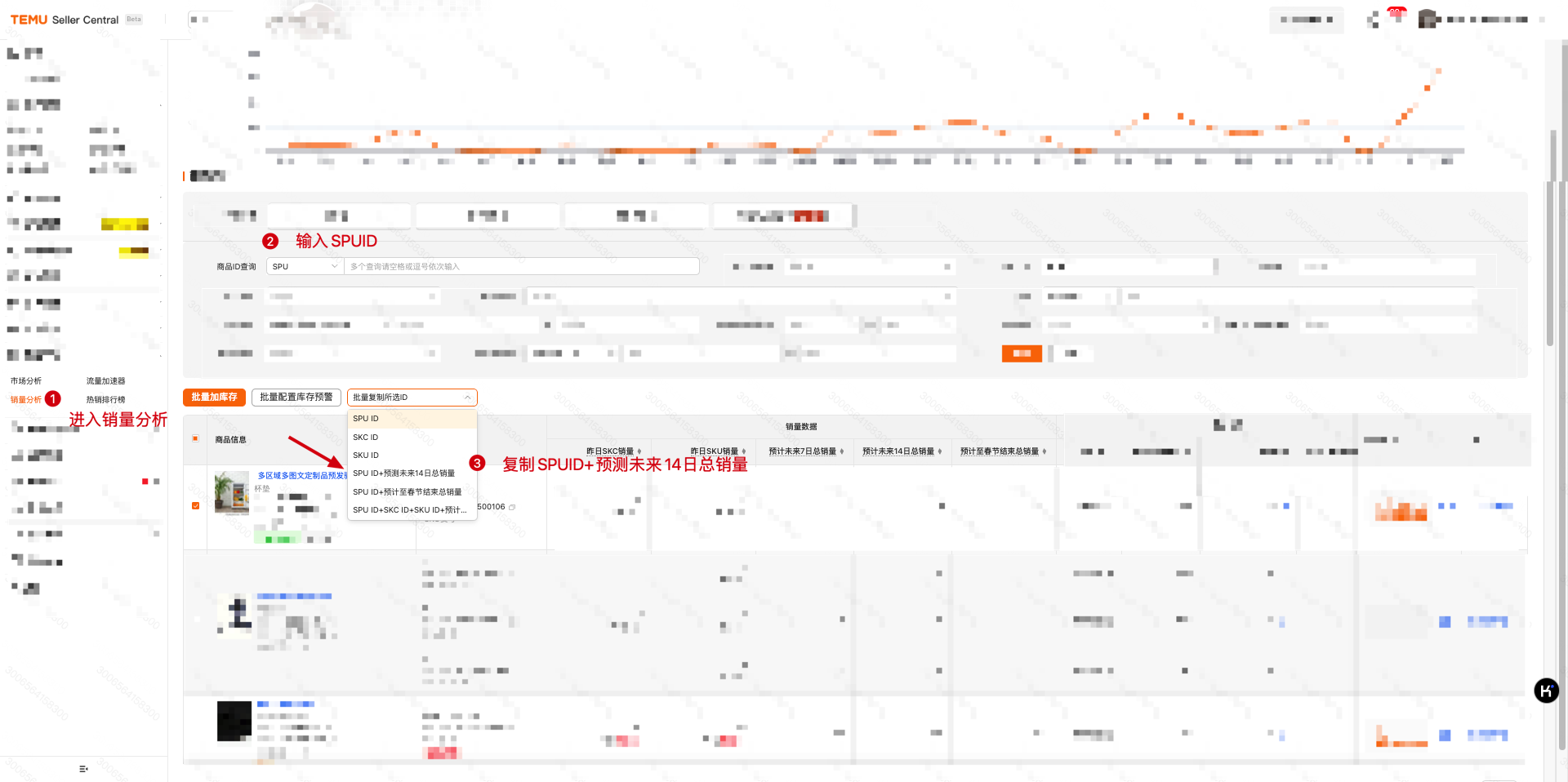 Temu售罄健康分功能介绍