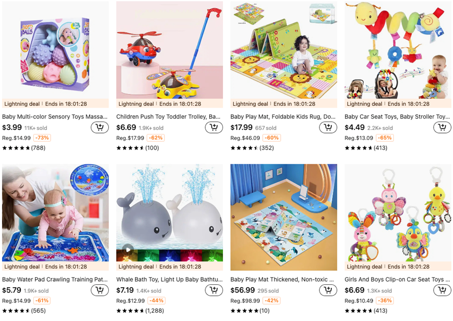 Temu母婴用品爆款打造