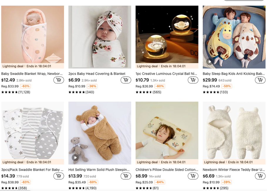 Temu母婴用品爆款打造