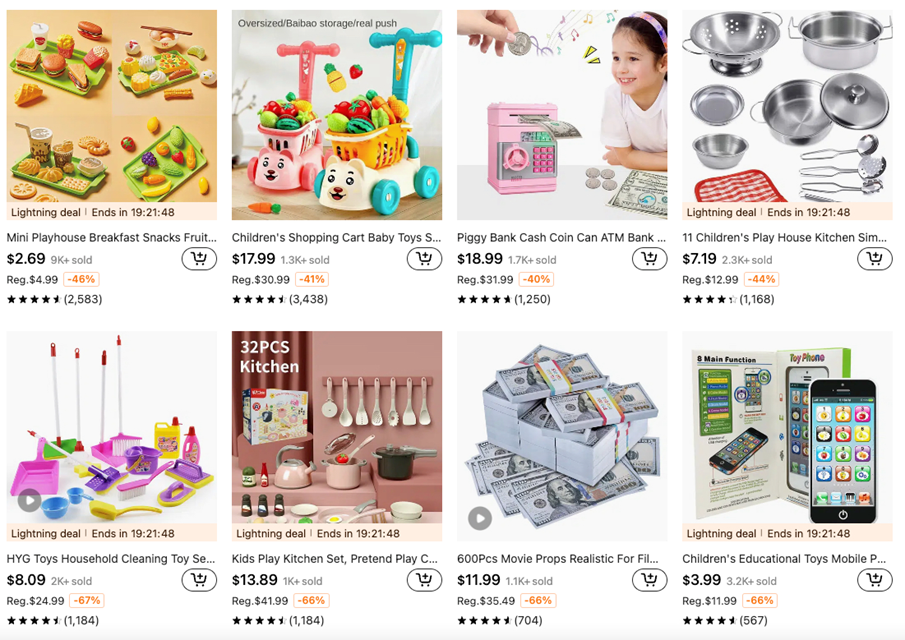 Temu玩具&游戏 爆款打造