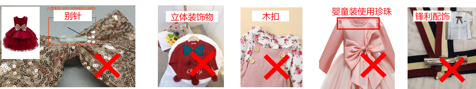 Temu 服装质量规范 - 男装  童装  孕妇装