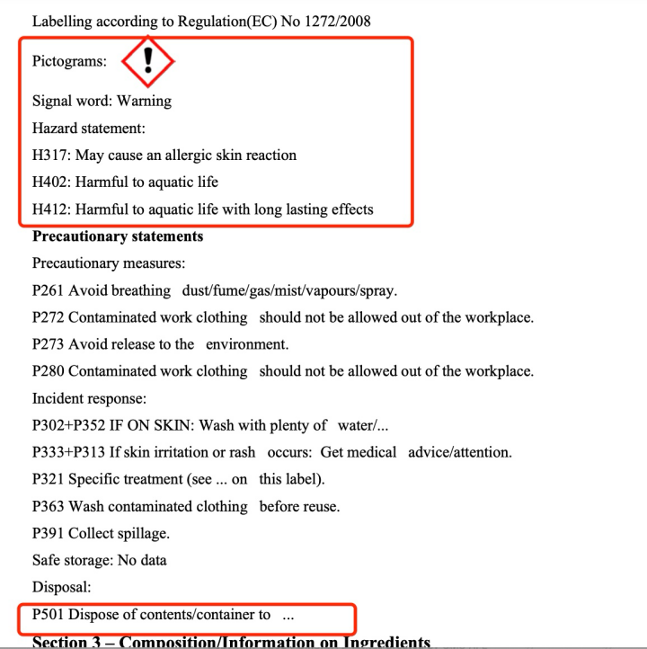 化学品安全数据表MSDS Chemicals资质问题解析