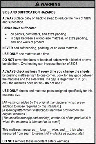 美国儿童产品实物标签合规解读