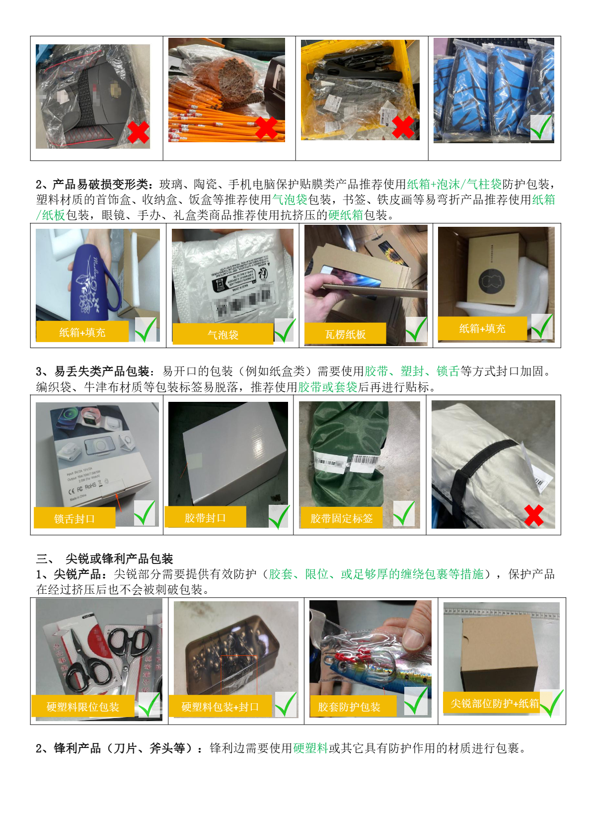 商品包装行业惯例分享