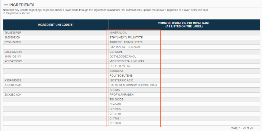 FDA-Cosmetic资质一致性问题不合规案例解读