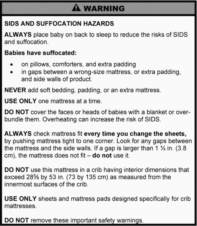 美国儿童产品实物标签合规解读