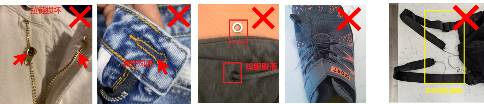 Temu 服装质量规范 - 男装  童装  孕妇装