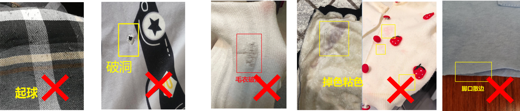 Temu 服装质量规范 - 男装  童装  孕妇装