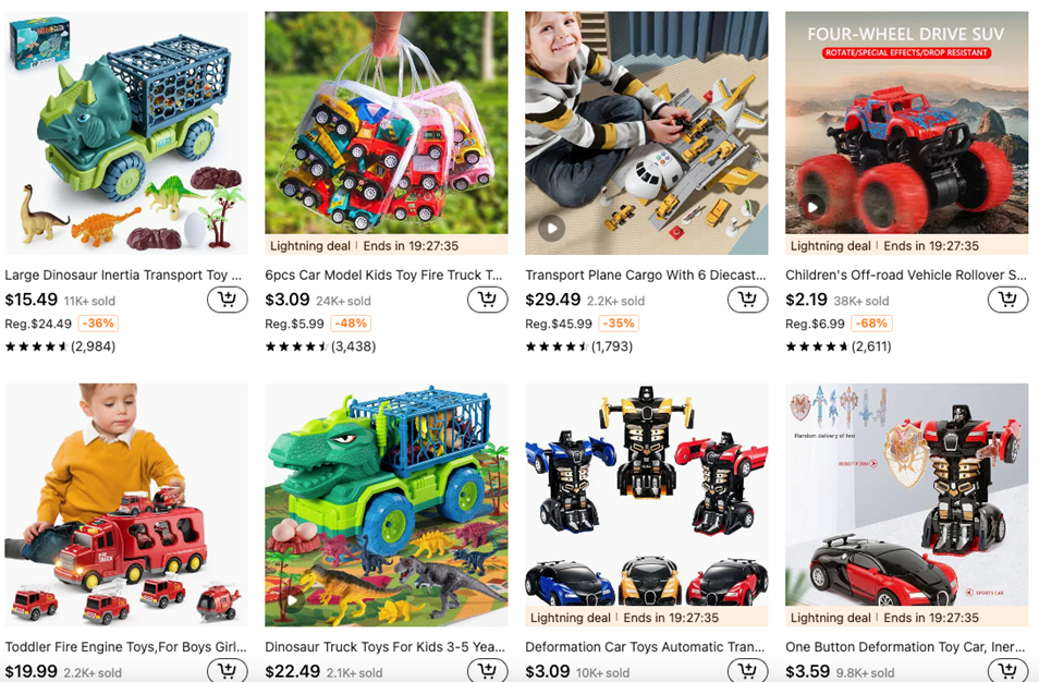 Temu玩具&游戏 爆款打造